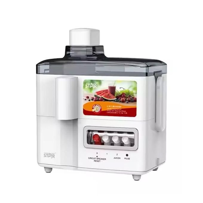 Multifunctional 4-in-1 Blender Juicer Head Blender - White - Image 2