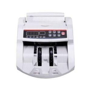 Money Cash Counting Bill Counter Bank Counterfeit Detector UV & Mg Machine-Black/white
