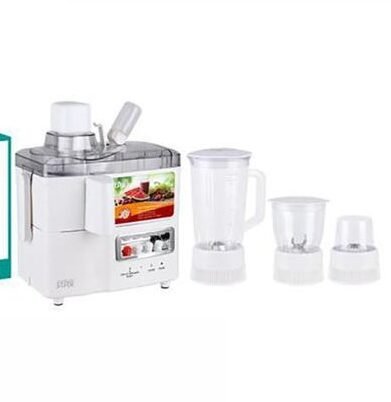 Multifunctional 4-in-1 Blender Juicer Head Blender - White