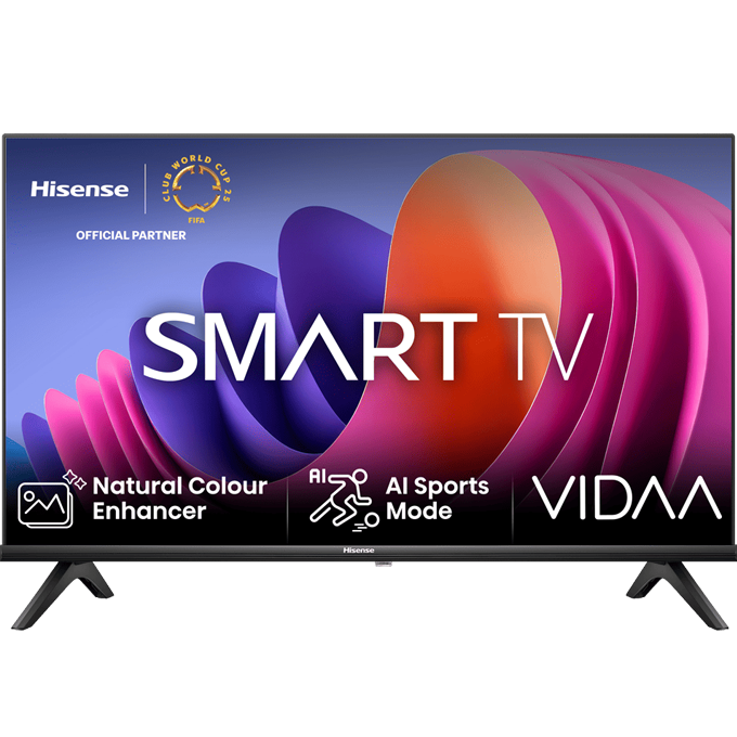 Hisense 32" HDR LED VIDA Smart Free To Air 32A4H TV - Black