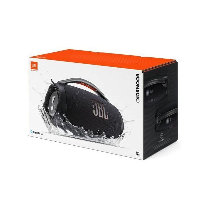 Jbl Boombox 3 Portable Speaker, Massive Signature Pro Sound, Monstrous Bass, 24H Battery, IP67 Dust and Water Proof, Partyboost Enabled, Grip Handle, Bluetooth Streaming - Image 4