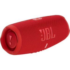JBL Charge 5 Portable Waterproof Speaker with Powerbank - Red