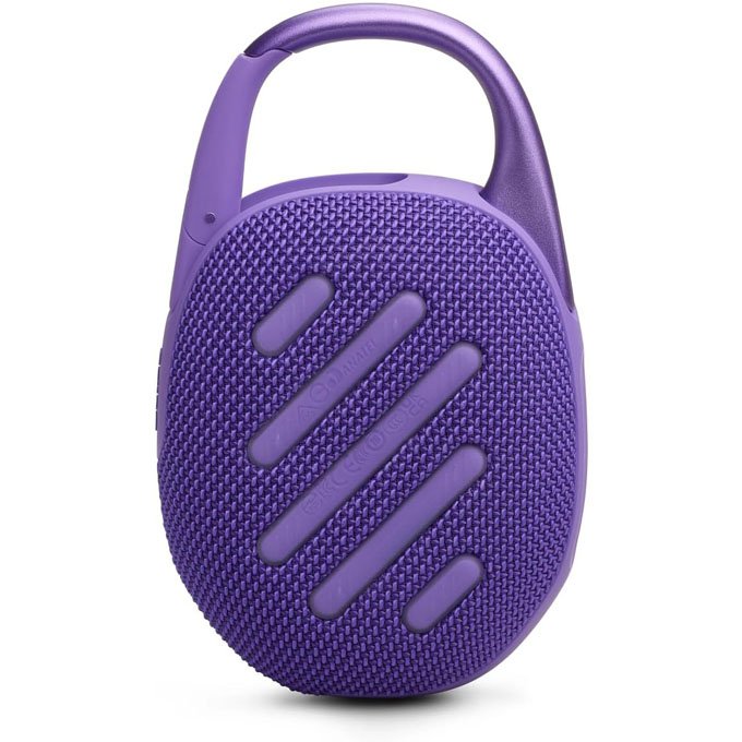 JBL Clip 5 Ultra-Portable Bluetooth Speaker - Purple - Image 3