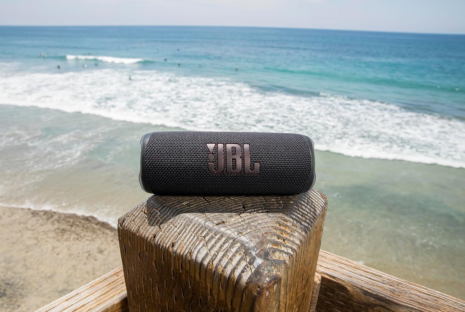 JBL Flip 6 Portable Waterproof Speaker - Grey - Image 2