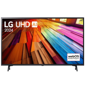 LG 50" UHD AI UT80 4K 2024 Smart TV - Black