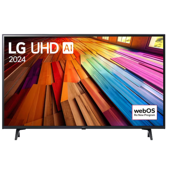 LG 50" UHD AI UT80 4K 2024 Smart TV - Black