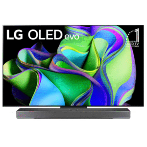 LG 65" OLED 2023 evo C3 4K Smart TV - Black